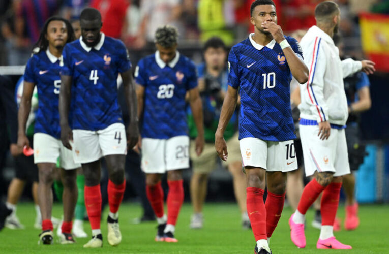 France’s World Cup dream extinguished in chastening semi-final loss to Spain