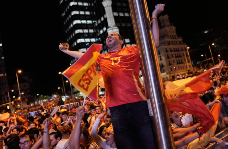 ‘Absolute joy spilling out’ for Spain’s ‘new golden generation’ of football