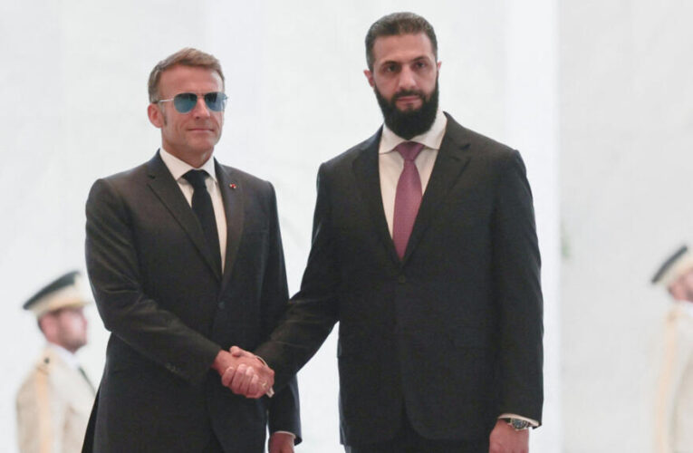 Explosions trying to deter ‘business as usual’ strategy at the heart of Macron’s visit