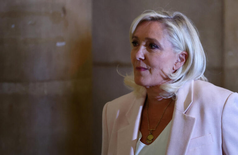 Le Pen sentenced to 15-month ban from public office in EU embezzlement case
