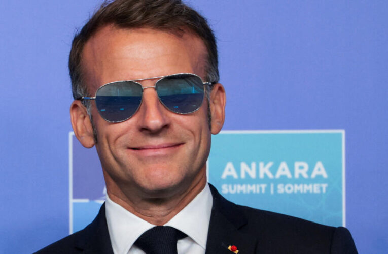 Why are Macron’s aviator glasses in the spotlight again?