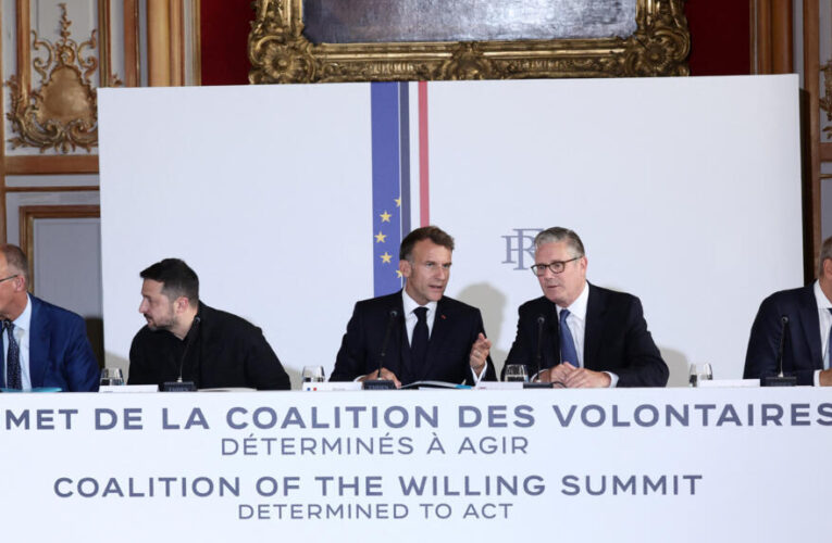 Willing to pay: how much? Ukraine allies in Paris without the United States