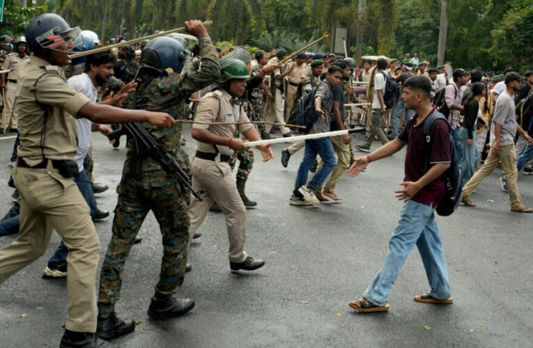 India’s police accused of exercising ‘absolute brutality’ against peaceful protesters