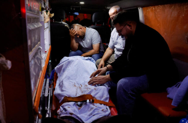 Palestinians bury four people killed in occupied West Bank clash with Israeli settlers
