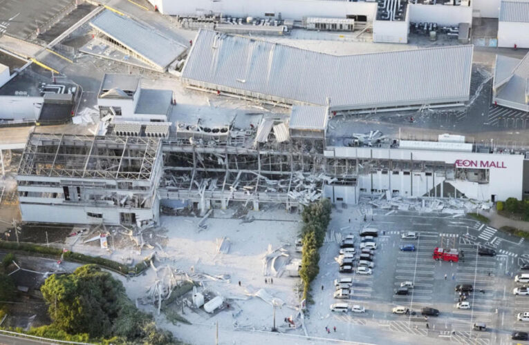 Multiple deaths in Japan mall collapse after 7.1-magnitude earthquake