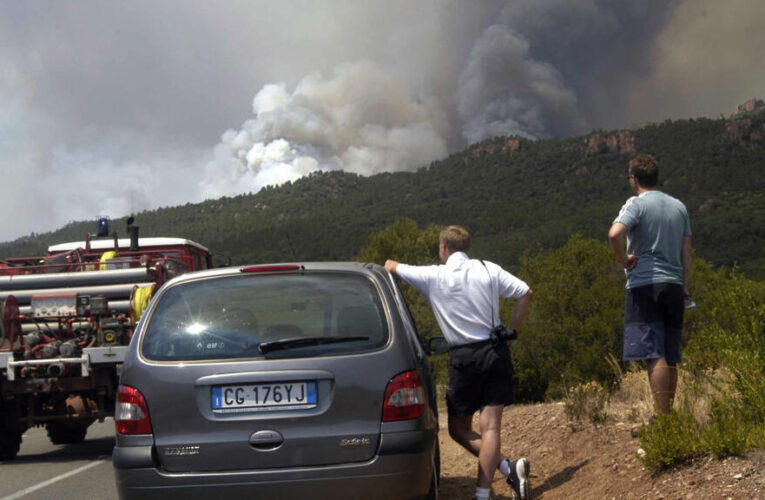 Fast-moving wildfire in southern France forces evacuations, burns homes in Var