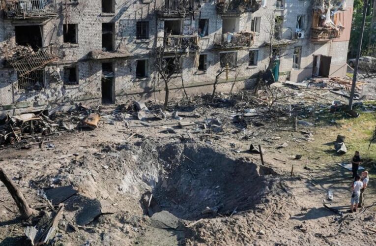 Live: Russian missiles, drones kill residents, tear open buildings in ‘massive attack’ on Kyiv