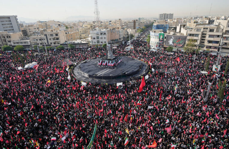 Khamenei funeral procession begins in Tehran, draws massive crowds of mourners