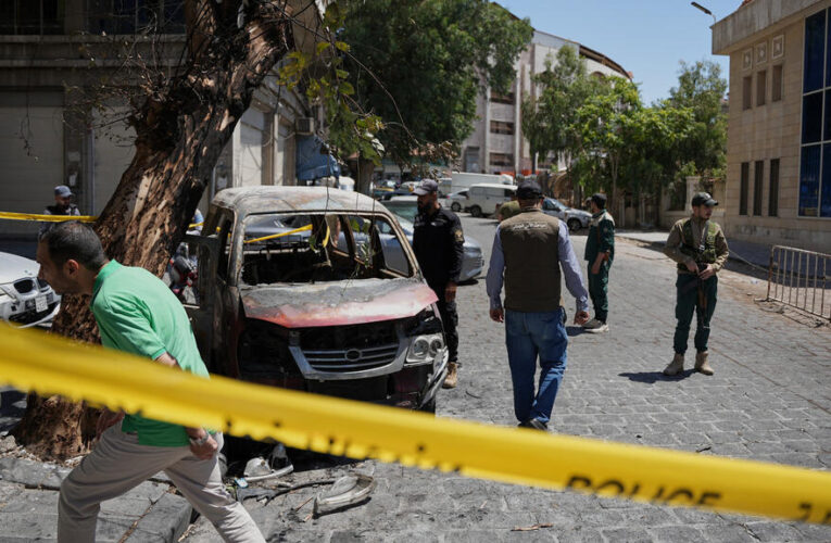 Syria arrests ISIS-linked suspects over Damascus bombings during Macron visit