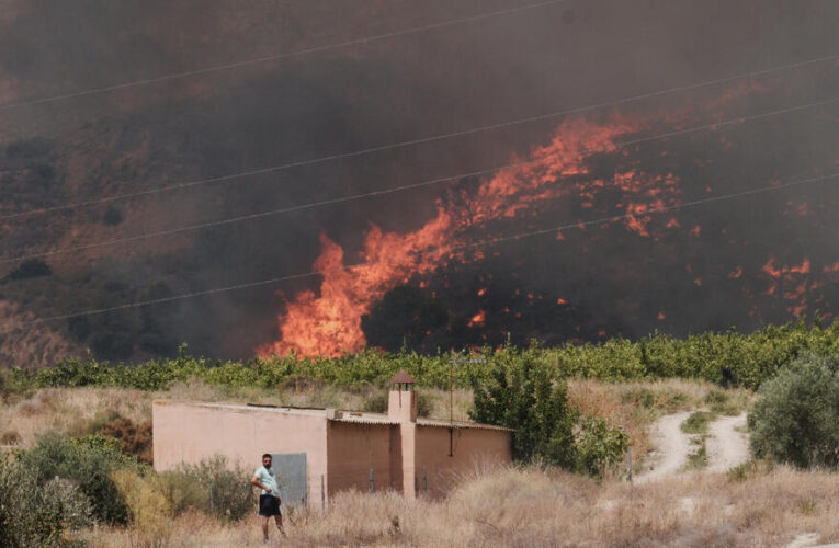 Ten people missing amid Spanish wildfires