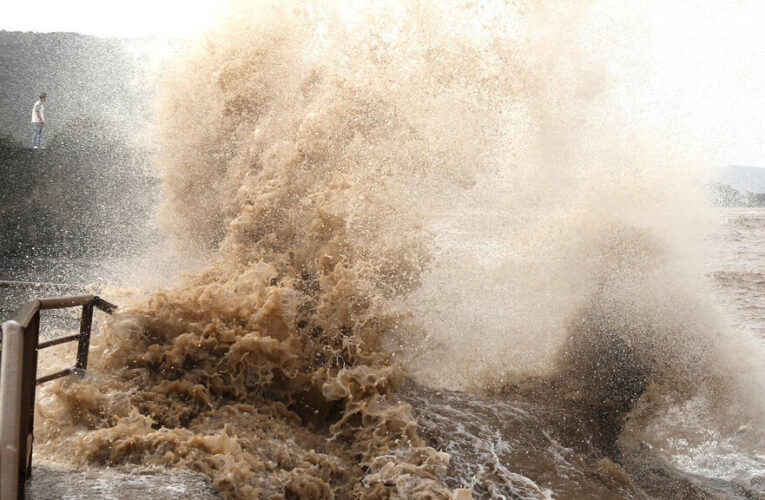 More than 1 million evacuated as Typhoon Bavi makes landfall in China
