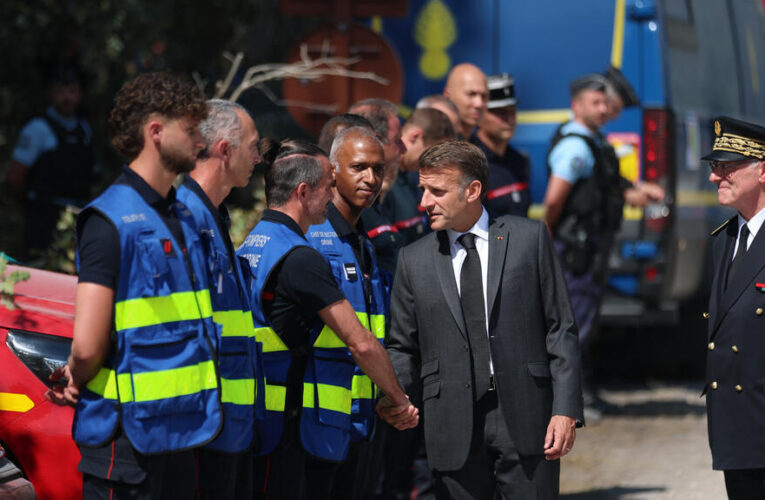 Macron vows to replant Fontainebleau forest after devastating wildfires