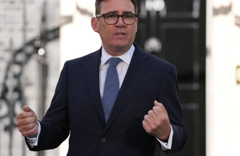 Replay: Andy Burnham gives first speech as UK Prime Minister