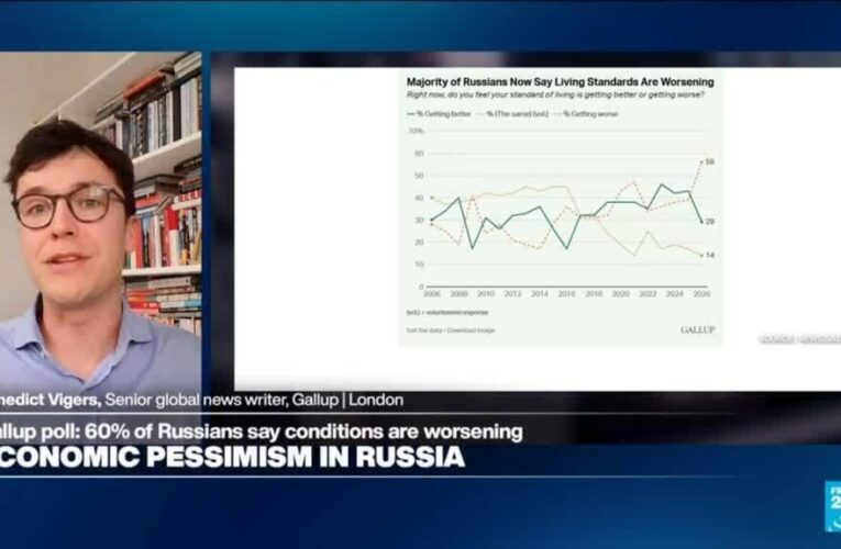 Amid war on Ukraine, ‘over half of Russians expressing pessimism for the first time in 20 years’