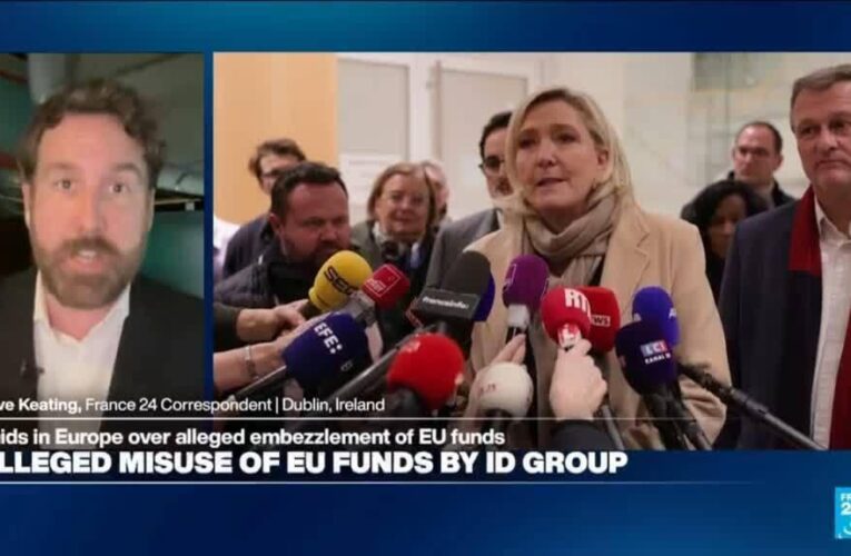 Raids in Europe over alleged far-right embezzlement: EU prosecutors