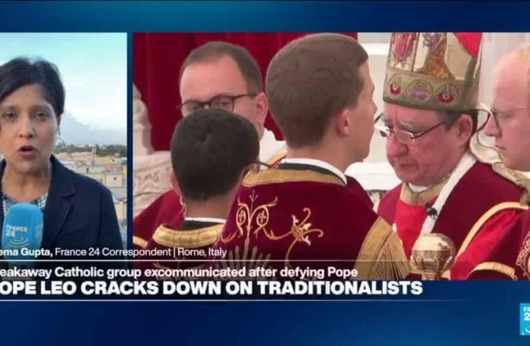 Vatican excommunicates six ultraconservative bishops over ordination