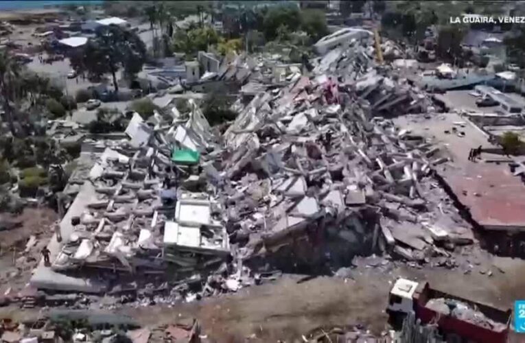 Rescue teams in Venezuela cling to hope as president defends response