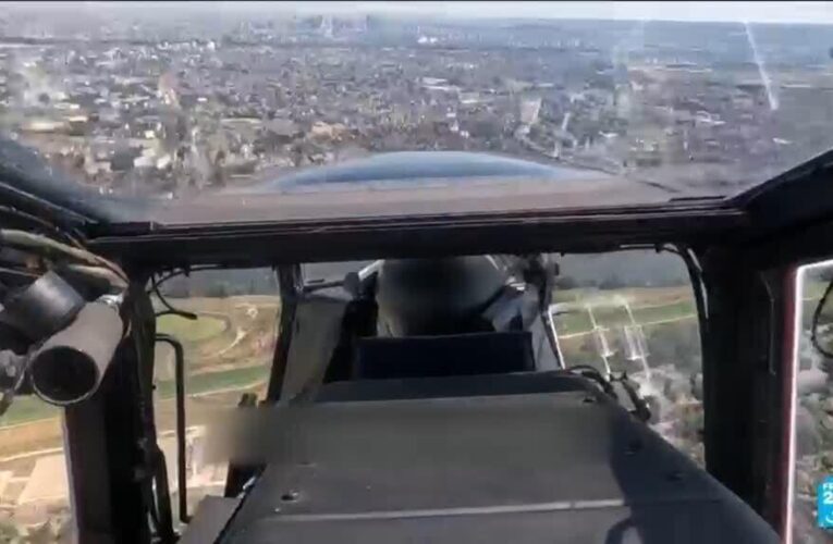 France’s combat helicopters train ahead of Bastille day parade