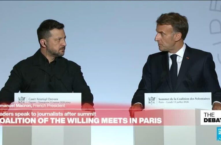 Replay: Macron speaks as Ukraine’s ‘Coalition of the Willing’ meeting ends in Paris