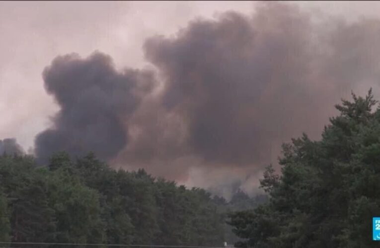 Nearly 1,000 hectares burnt in fire near Paris