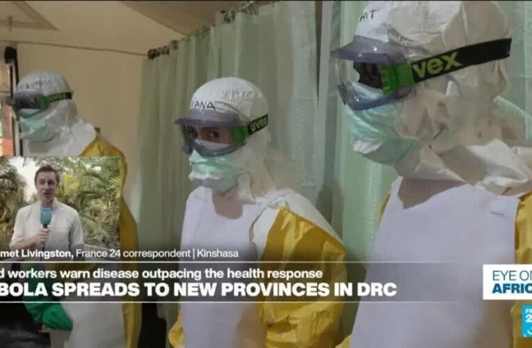 Ebola outpacing health response in DR Congo, warn aid workers