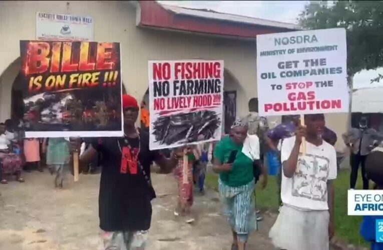 Community complains of toxic flammable gas leaks in Nigeria’s Niger Delta