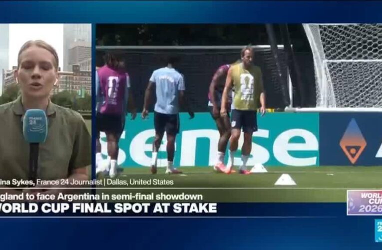 Argentina and England collide with World Cup final spot at stake