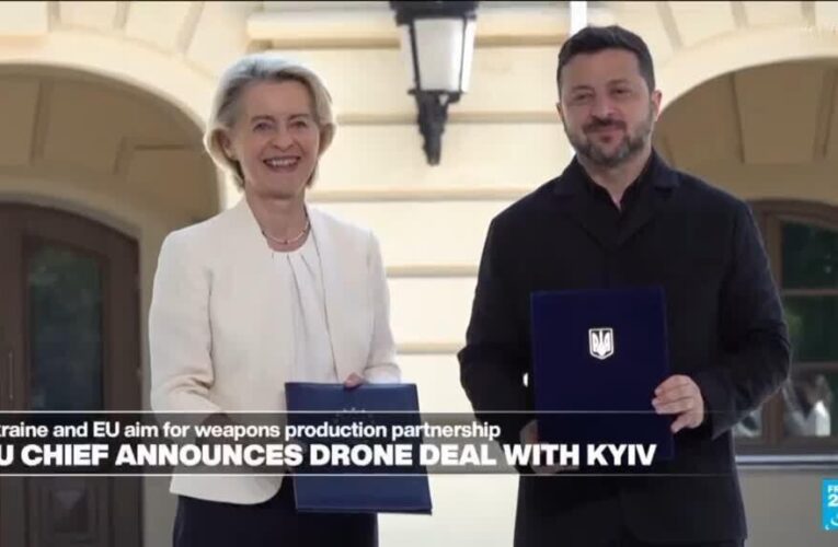 EU, Ukraine seal ‘drone deal’ to boost production, establish joint ventures