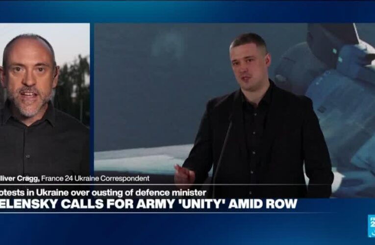 Bitter row splits Ukraine’s military leadership after defence minister ousted
