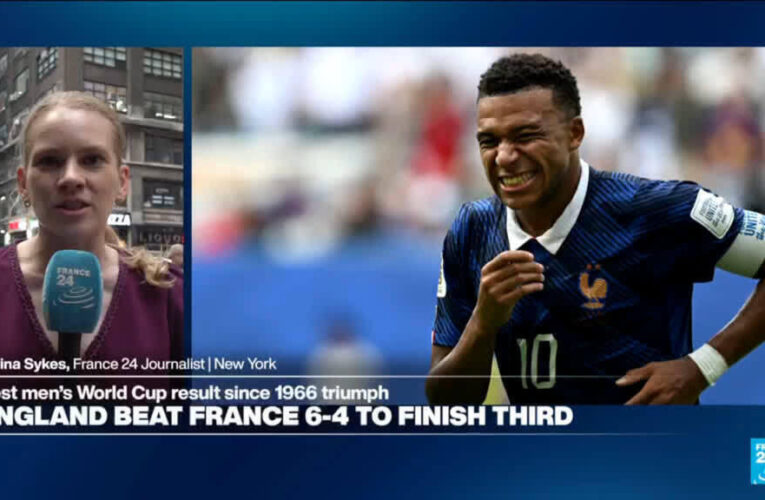 England beat France 6-4 to finish third