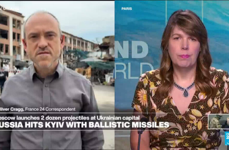 Russia hits Kyiv with ballistic missiles