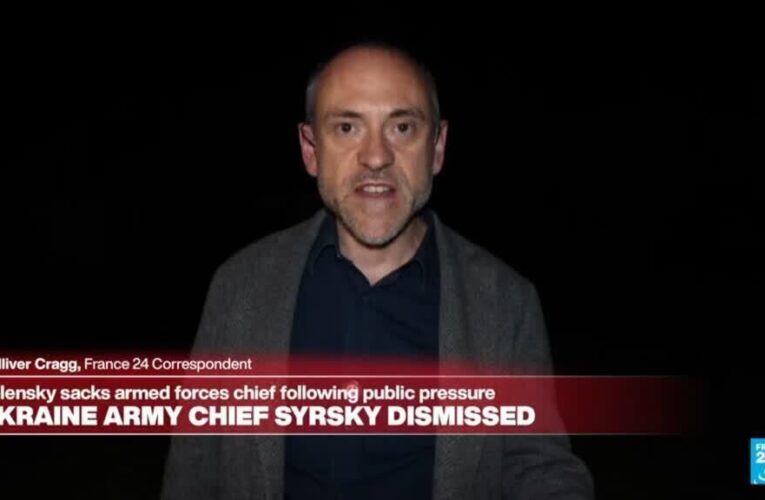 Zelensky fires army chief Oleksandr Syrsky, ‌a ‘victory for protestors’