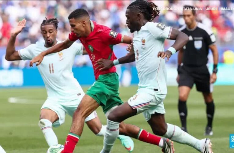 France reach a third straight World Cup semi-final