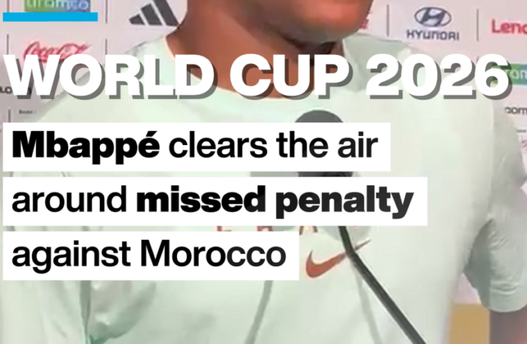 World Cup 2026: Mbappé clears air around penalty against Morocco