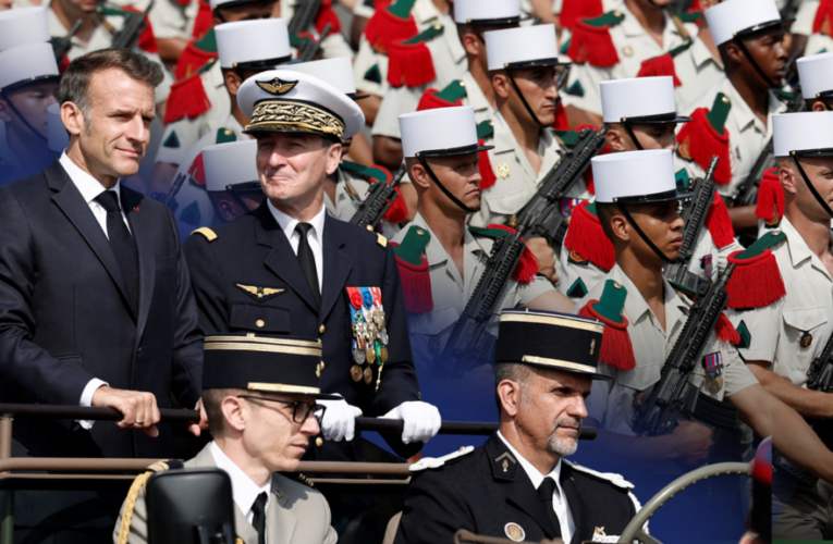 France holds largest military parade ever in large show of unity for Ukraine