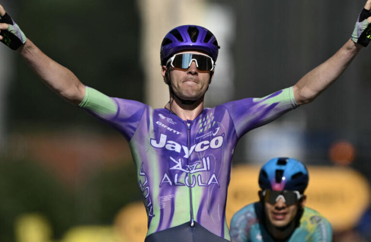Swiss rider Schmid wins Tour de France’s longest stage as Pidcock climbs into fourth