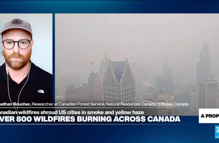 Canadian wildfire sends hazardous smoke spewing into US