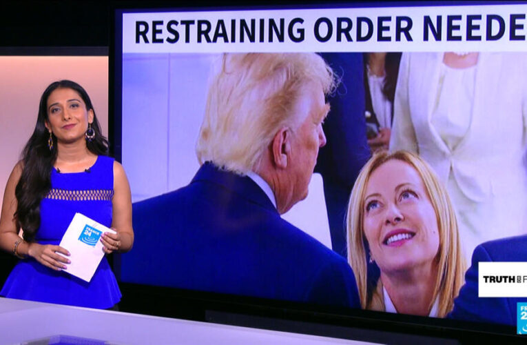 ‘Restraining order needed’: Trump shares doctored Meloni meme to reignite feud