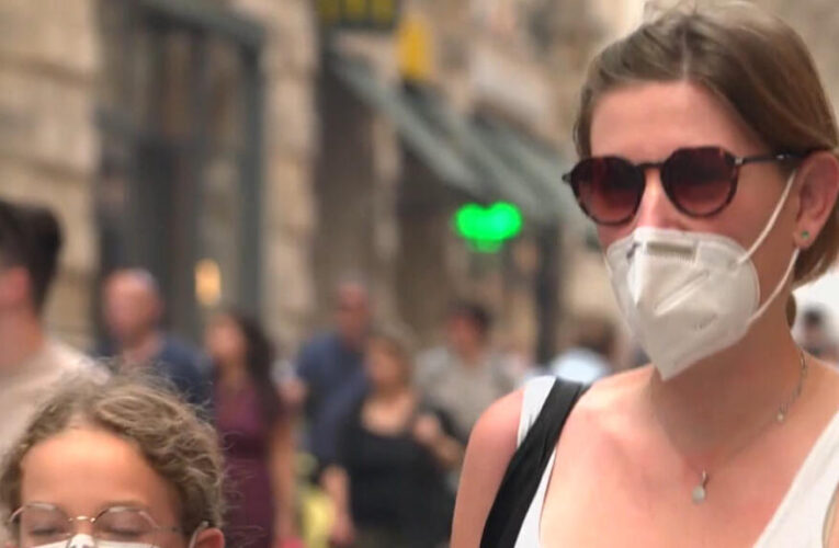 Facemasks return as French southwest air charges in fire smoke