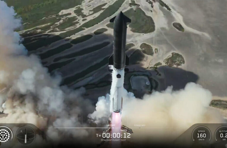 SpaceX’s Starship splashes down in Indian Ocean after successful test flight