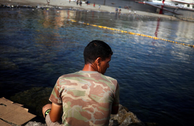 Spain installs floating barrier in Ceuta after migration influx