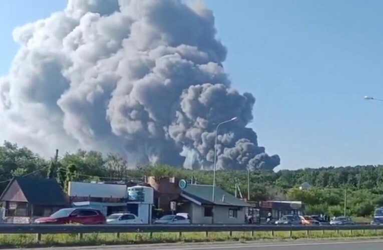 Ukrainian drone strikes kill at least five in Russia, set another Wildberries warehouse ablaze