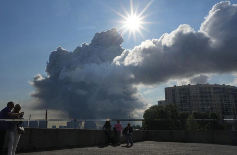 Russia’s online retailer Wildberries says warehouse on fire after Ukrainian drone attack