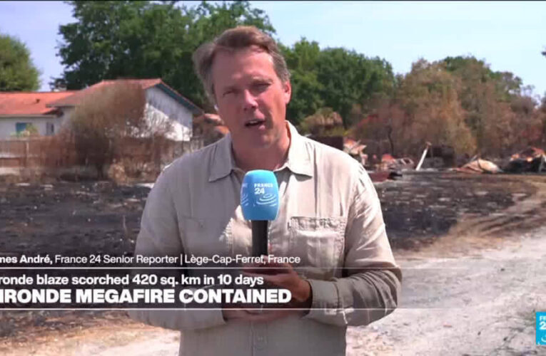 Gironde megafire contained: Nearly 3,000 firefighters remain deployed